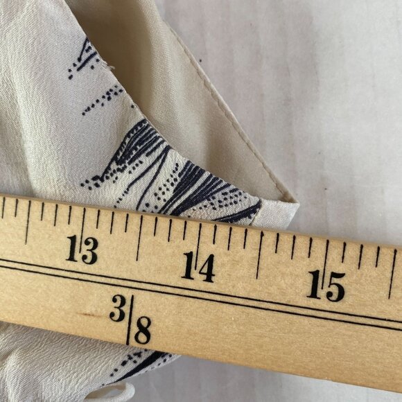 Corey Lynn Calter Womens Cream and Black Print Silk Maxi Dress Size 4 Fairy Y2K - Picture 6 of 8